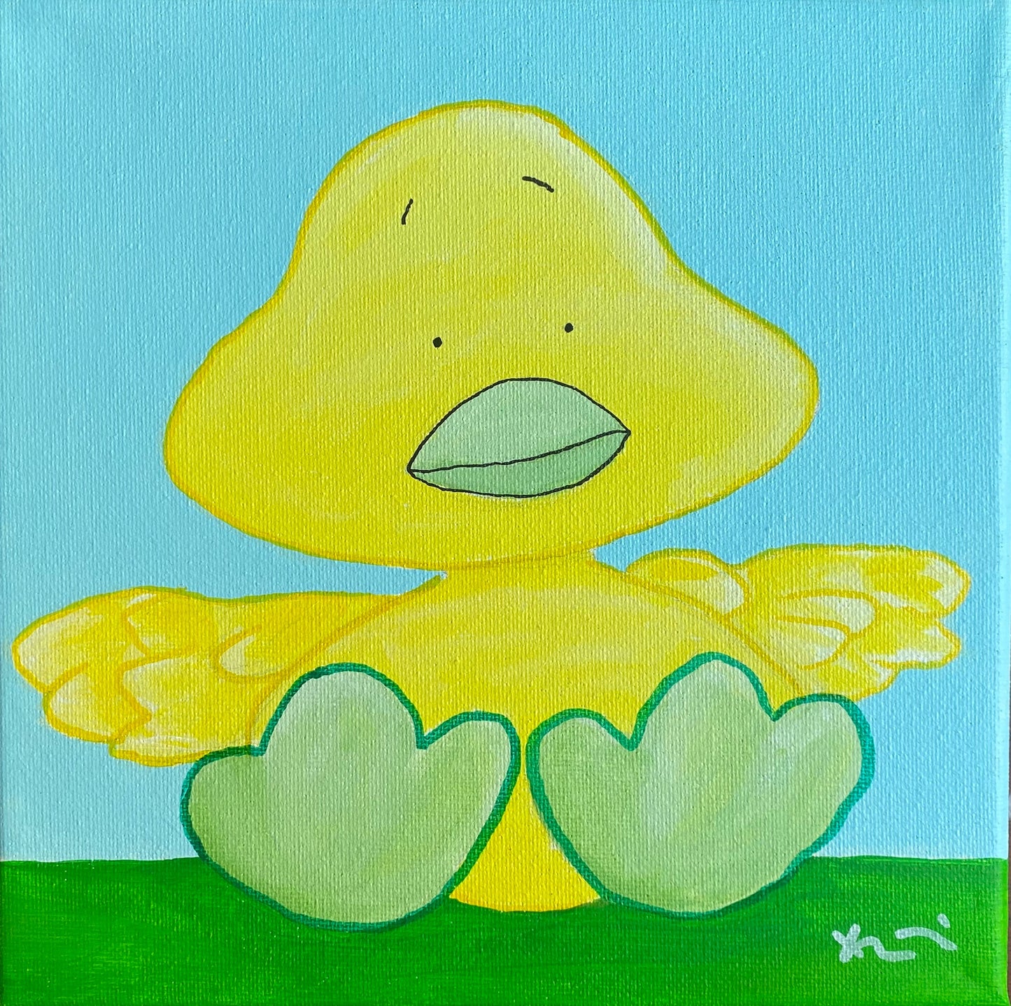 Duck, 8''x8''