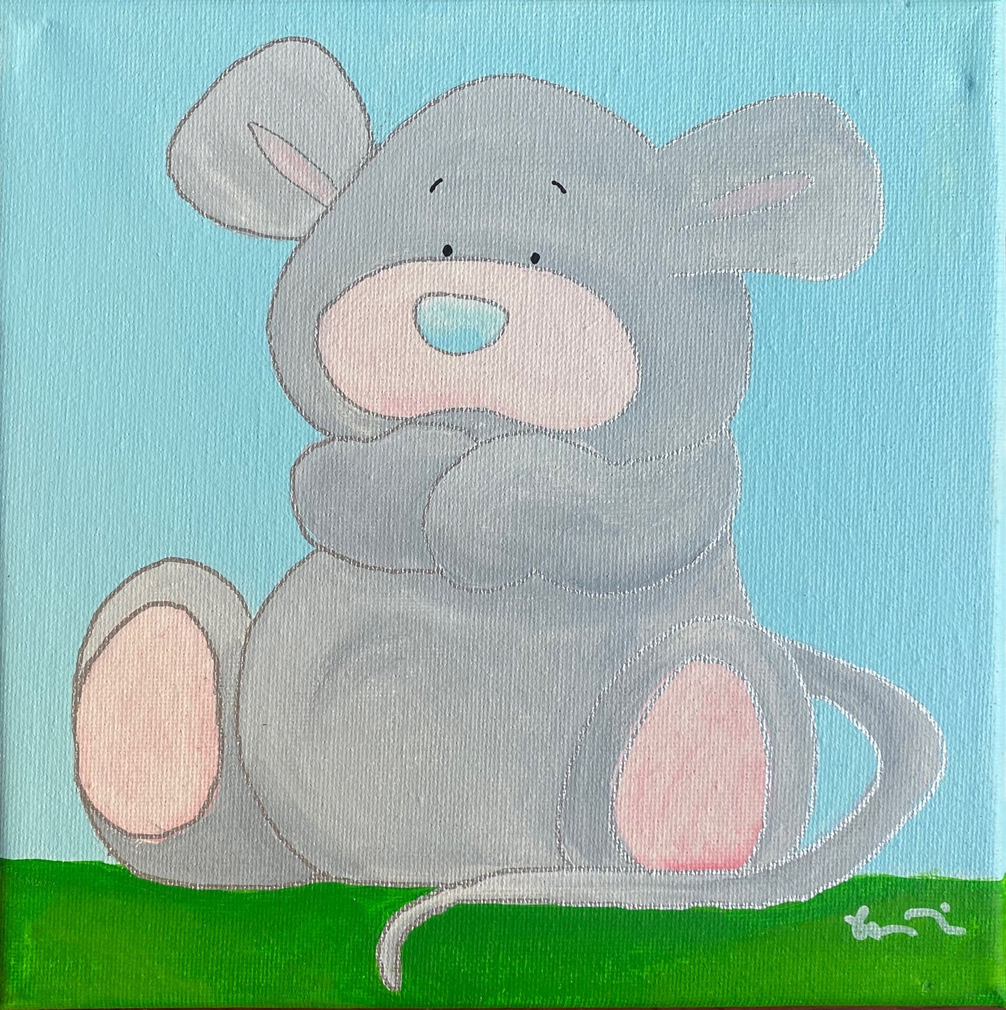 Mouse, 8''x8''